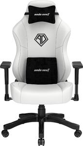 Sedia da gioco Anda Seat Phantom 3 - L, bianca, in Cuoio sintetico