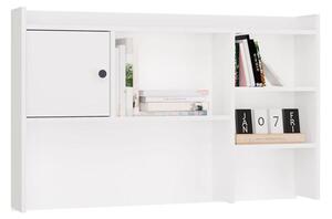 Rallunga per scrivania 120 cm BIANCA - Libreria a 1 anta per documenti