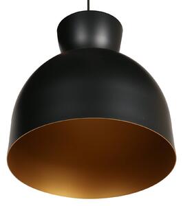 Steinhauer Lampada a sospensione Skandina 3683ZW, nero, metallo, Ø 36,5 cm