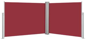 Tenda da Sole Laterale Retrattile Rossa 170x1000 cm