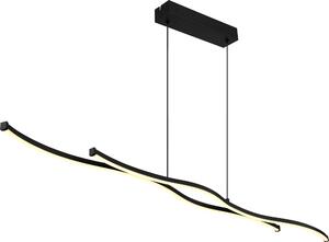 Lampada a sospensione a LED, metallo, nero, L 110,4 cm
