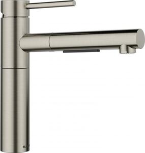 BLANCO ALTA-S II rubinetto miscelatore cucina alta pressione satinato platino tubo spray