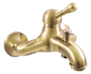 Slezák-RAV: Miscelatore per vasca da bagno Labe - Old Brass L454.5SM Old Brass (bronzo) Brass All-metal 150 mm