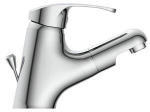 Miscelatore monocomando per lavabo con doccetta estraibile