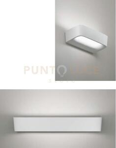 Aki applique a parete piccola bianco opaco 2700k 1567lm 11w l.22,3cm