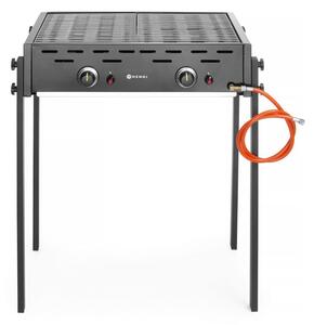 HENDI Barbecue a gas Roast-Master Pro Black, Nero, 11,6kW, 790x560x(H)900mm