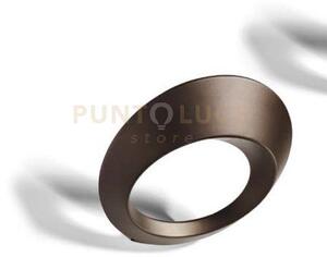 Olo applique a parete bronzo spazzolato a led 3000k 3300lm 33w in 