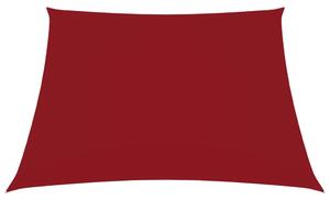 Vela Parasole in Tela Oxford Quadrata 2,5x2,5 m Rossa