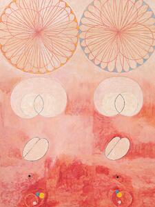 Stampa artistica The 10 Largest No 9 Pink Abstract - Hilma af Klint, (30 x 40 cm)