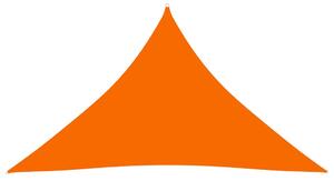Parasole a Vela Tessuto Oxford Triangolare 3x3x4,24m Arancione
