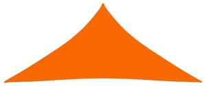 Parasole a Vela Oxford Triangolare 3x3x3 m Arancione