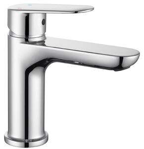 Rubinetto per lavabo da bagno, altezza 16,4 cm, miscelatore monocomando a risparmio idrico