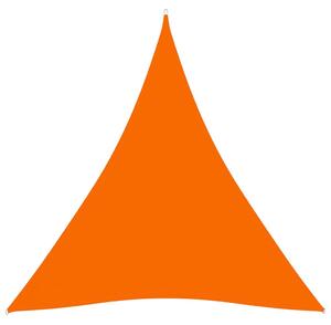 Parasole a Vela Oxford Triangolare 3x3x3 m Arancione