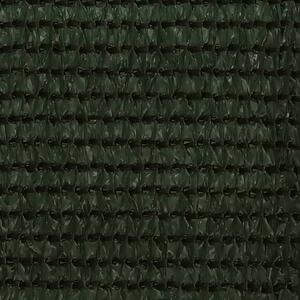Schermo Frangivista per Balcone Verde Scuro 75x500 cm in HDPE