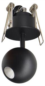 Faretto LED da incasso a soffitto Beneito & Faure Mini Bora Recessed 4,5W, fascio 38°, 2700K, colore Nero Opaco, orientabile - Beneito & Faure