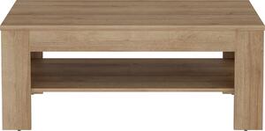 Tavolino da salotto >ATTENTION< 1 ripiano, finitura rovere Riviera - 110x45,5x60 cm (LxAxP)