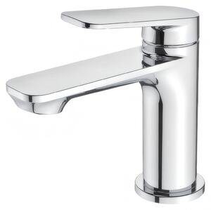Miscelatore monocomando per lavabo – realizzato in ottone, a risparmio idrico e resistente, finitura cromata