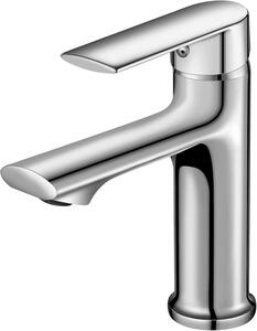 Rubinetto per bagno, rubinetto per lavabo, rubinetti per lavabo a risparmio idrico per acqua fredda e calda, cromato