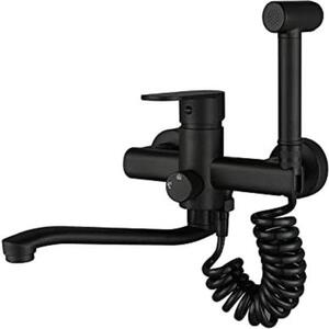 Rubinetto da cucina a parete, 25 cm, acciaio inossidabile