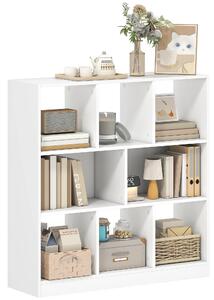 HOMCOM Scaffale Regale Scaffale, 8 Scomparti, 97,5 x 30 x 100 cm, Bianco | Aosom Italy