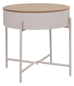 Tavolino rotondo in metallo ø 40 cm Sisco – House Nordic