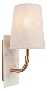 Endon 114202 - Lampada da parete 1xE14/7W/230V beige/oro