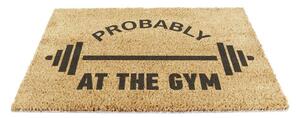Zerbino in fibre di cocco 40x60 cm Probably At The Gym – Artsy Doormats