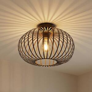 Plafoniera soffitto Nahele Lindby, dimmerabile, Soggiorno / Sala da pranzo, Metallo, Vintage, Plafoniera