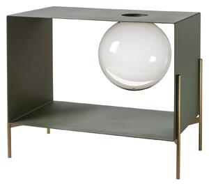 Arti & Mestieri Mobile da soggiorno di design Globe grande- in 6 combinazioni Giada/oro laccato