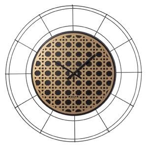 Arti & Mestieri Orologio da parete di design Nudo grande Vienna - in 2 varianti ORO NERO