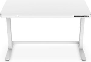 Digitus DA-90406 DIGITUS Schreibtisch 120x60 elektr.,USB-Lade.+Schublade weiß (Speditionsversand)