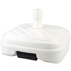 Aktive 56x56x40 Cm-48kg Supporto per ombrellone Bianco Bianco Taglia Unica