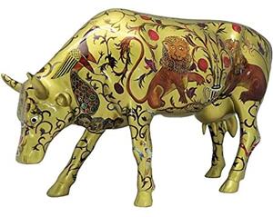 COW PARADE LARGE GOLDEN BYZANTINE ART. 46775