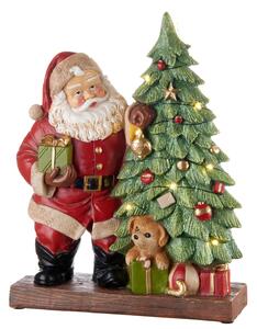 L'ocanera Babbo Natale con Albero " Happy Santa" con luce led