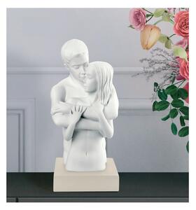 BONGELLI PREZIOSI statua busto coppia "Sentimenti" h 27 cm