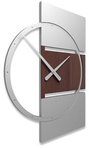 CalleaDesign Orologio da parete ADAM 45 x 60 ROVERE WENGE'