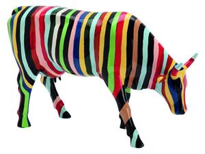 "COW PARADE LARGE H 170 MM X 290MM STRIPED"