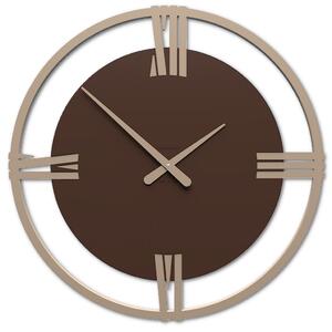 CALLEADESIGN Orologio da parete Sirio 60 cioccolato