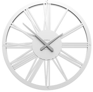 CalleaDesign Orologio da parete Pompei color bianco