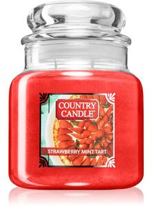 Country Candle Strawberry Mint Tart candela profumata 453 g