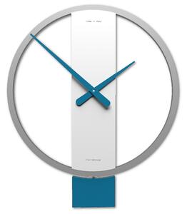 CALLEADESIGN Orologio a pendolo Kurt blu luce