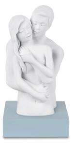 BONGELLI PREZIOSI STATUETTA BUSTO COPPIA H 15 cm