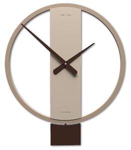 CALLEADESIGN Orologio a pendolo Kurt cioccolato