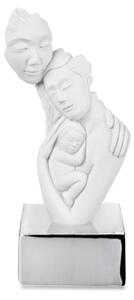 BONGELLI PREZIOSI STATUETTA FACE FAMIGLIA H 20 cm