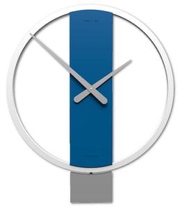 CALLEADESIGN Orologio a pendolo Kurt blu elettrico