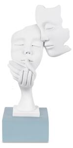 BONGELLI PREZIOSI STATUETTA FACE COPPIA H 20 cm