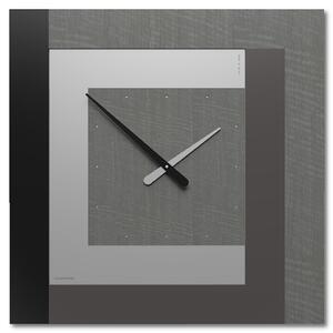 CalleaDesign Clock63 orologio da parete – radica grigia