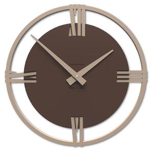 CALLEADESIGN Orologio da parete Sirio_38 cioccolato