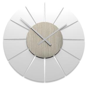 CalleaDesign Orologio da parete grande EXTREME L D. 100 cm rovere breeze