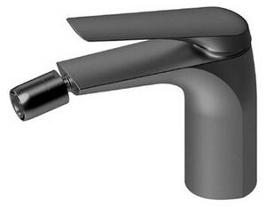 Miscelatore bidet in ottone con finitura gun metal | KAM-L GUN METAL - KAMALU